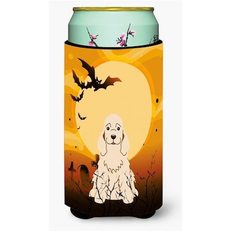 Carolines Treasures BB4360TBC Halloween Cocker Spaniel Buff Tall Boy Beverage Insulator Hugger